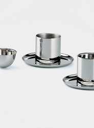 Bauhaus Eierbecher mit Einsatz Marianne Brandt Alessi