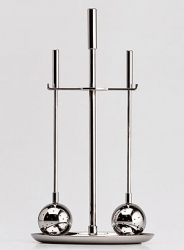 Bauhaus Set Teekugeln mit St�nder Alessi