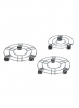 Pflanzenroller GREENS 34cm blomus