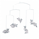 Mobile Circulare Bunnies flensted 140