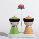 Menage Pfeffer- und Salzstreuer Mr. und Mrs Chin Alessi