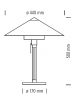 Preview: Tischleuchte WG 27 Design Wilhelm Wagenfeld