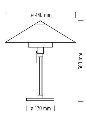 Tischleuchte WG 27 Design Wilhelm Wagenfeld