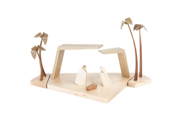 Palmen klein Platte 5